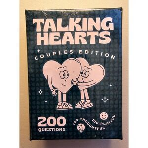 Talking Hearts Couples Edition Conversation Game Question Romantic Date Night